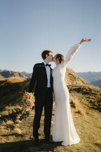 Melissa Clark Photography - Queenstown Wedding Photographer - Jess & Ryan Coromandel Peak Elopement Wanaka-233
