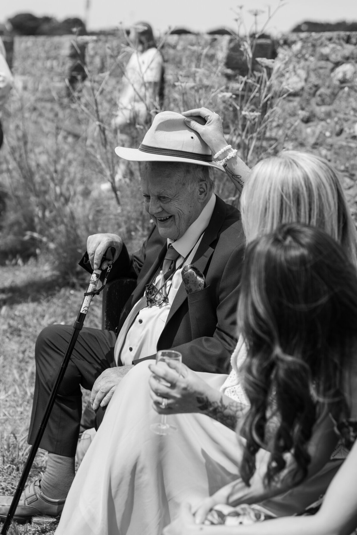 gorey castle Mont Orgueil Castle jersey channel islands wedding photographer ivana king - 159