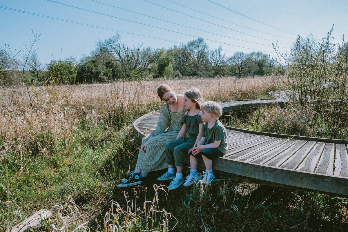 Family  shoot at guilford  nature reserve