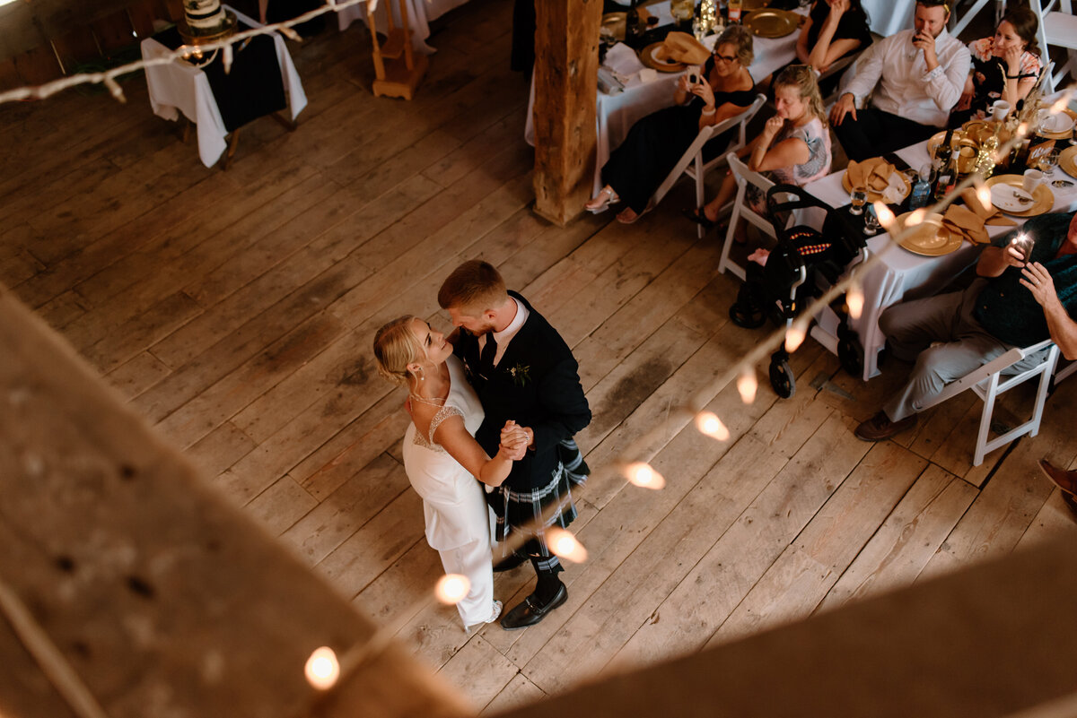 first dance from a higher perspective