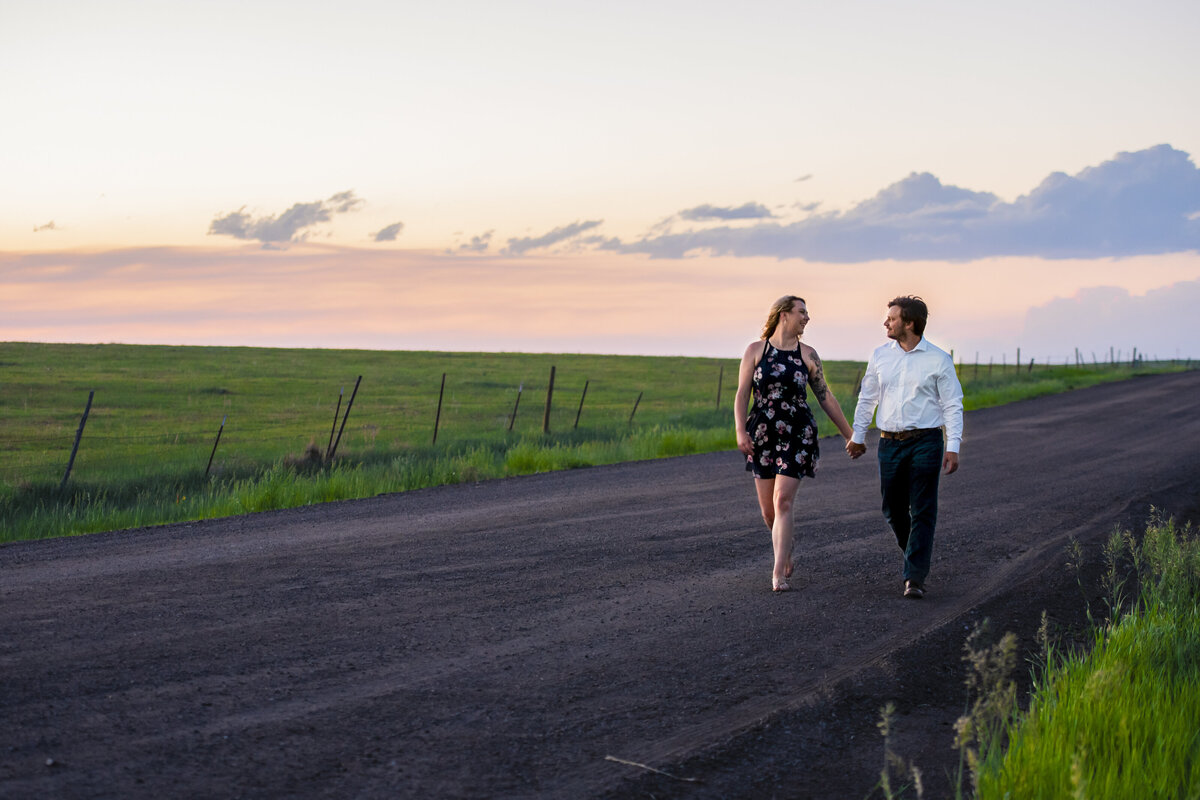 Eastern Colorado engagement session