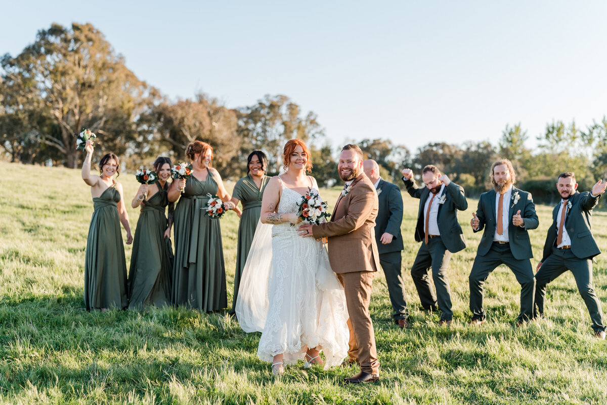 Rural wedding at The Old Coach Stable