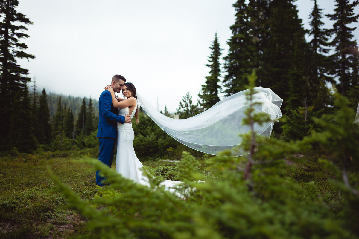 Comox Valley Wedding Photo at Mount Washington