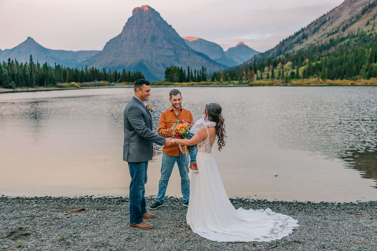 Glacier National Park wedding Two Medicine sunrise (35)