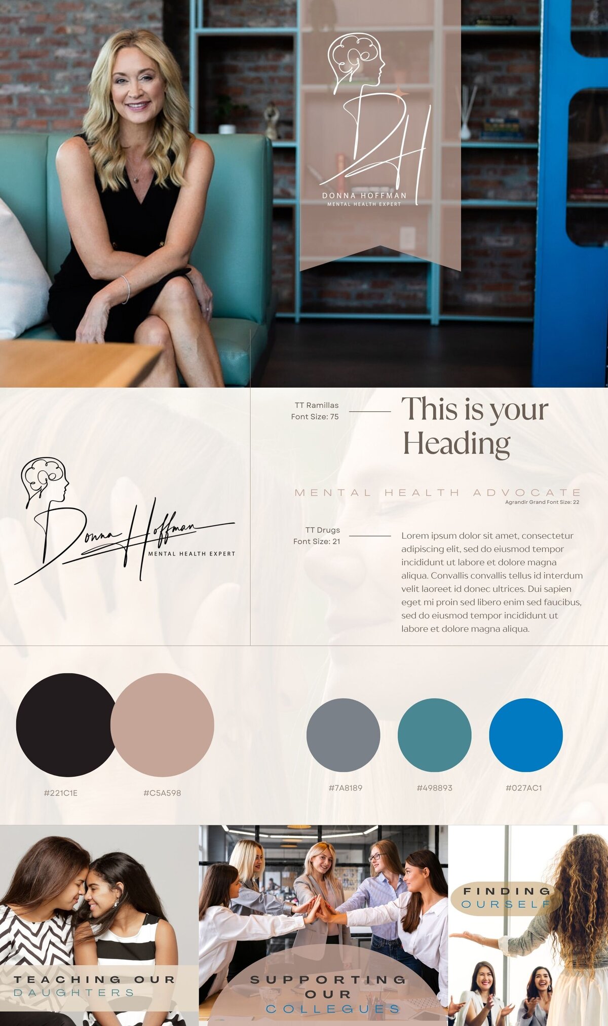 Donna Hoffman Brand Board