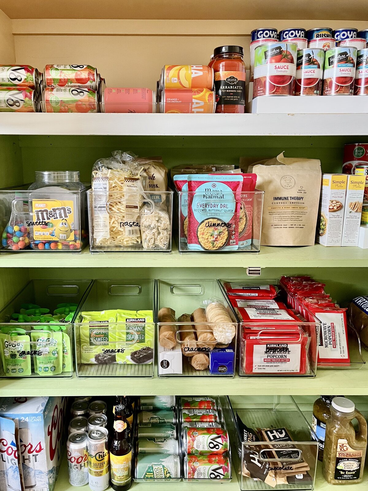 Joyful Spaces Professional Organizing ranch kitchen pantry