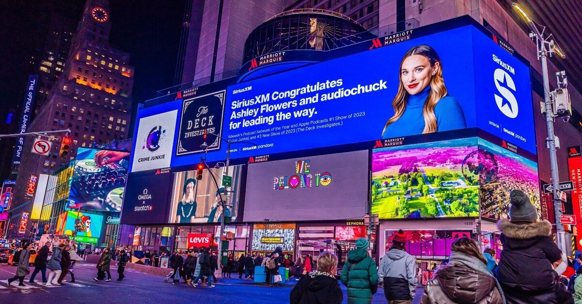 New York Times Billboard Ashley Flowers Crime Junkie The Deck Investigates