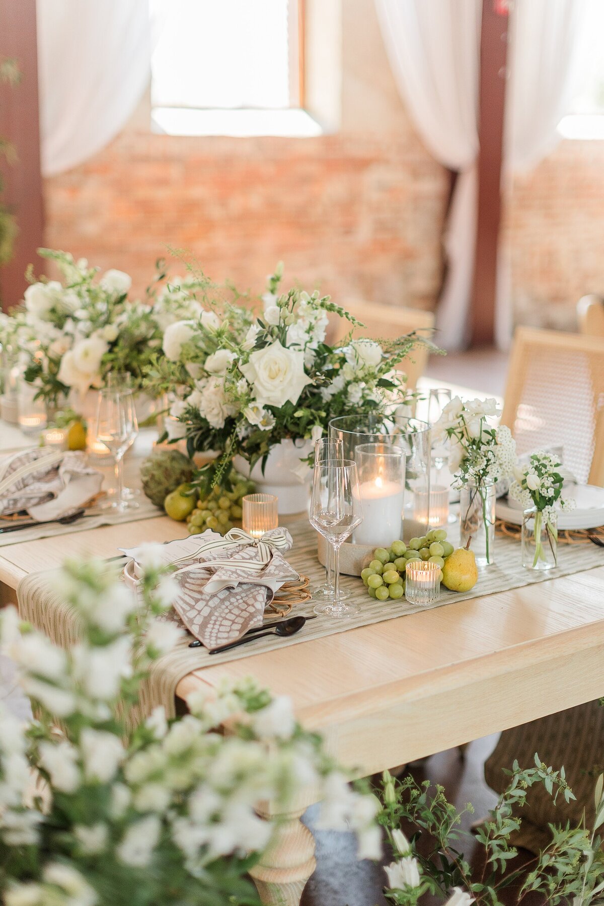 Italian Garden Party Wedding Brooklyn Arts Center Downtown Wilmington NC Brittanie Raquel Events_0015