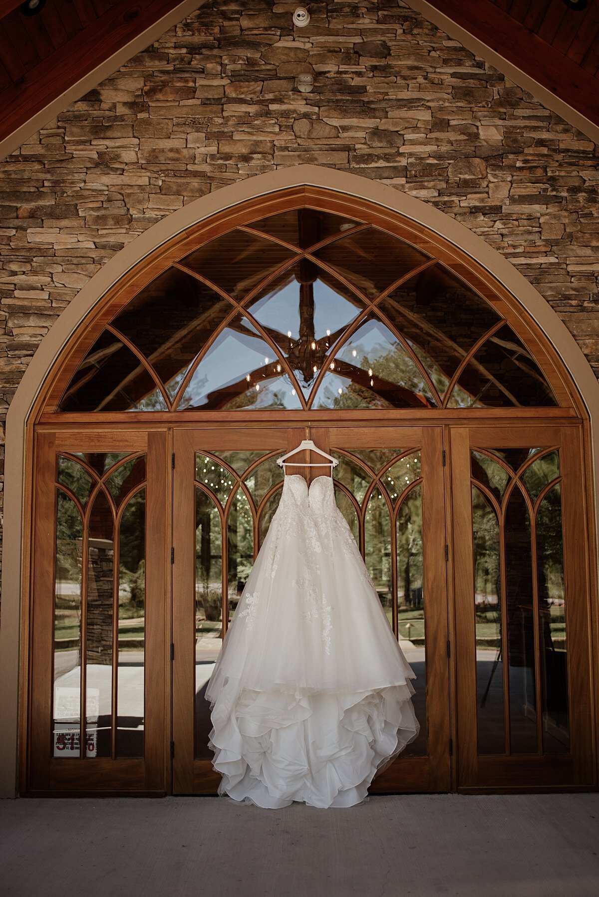 Bridal Dress in Wedding Venue like The Carriage House