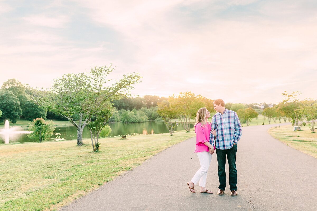 engagement session in rock hill south carolina