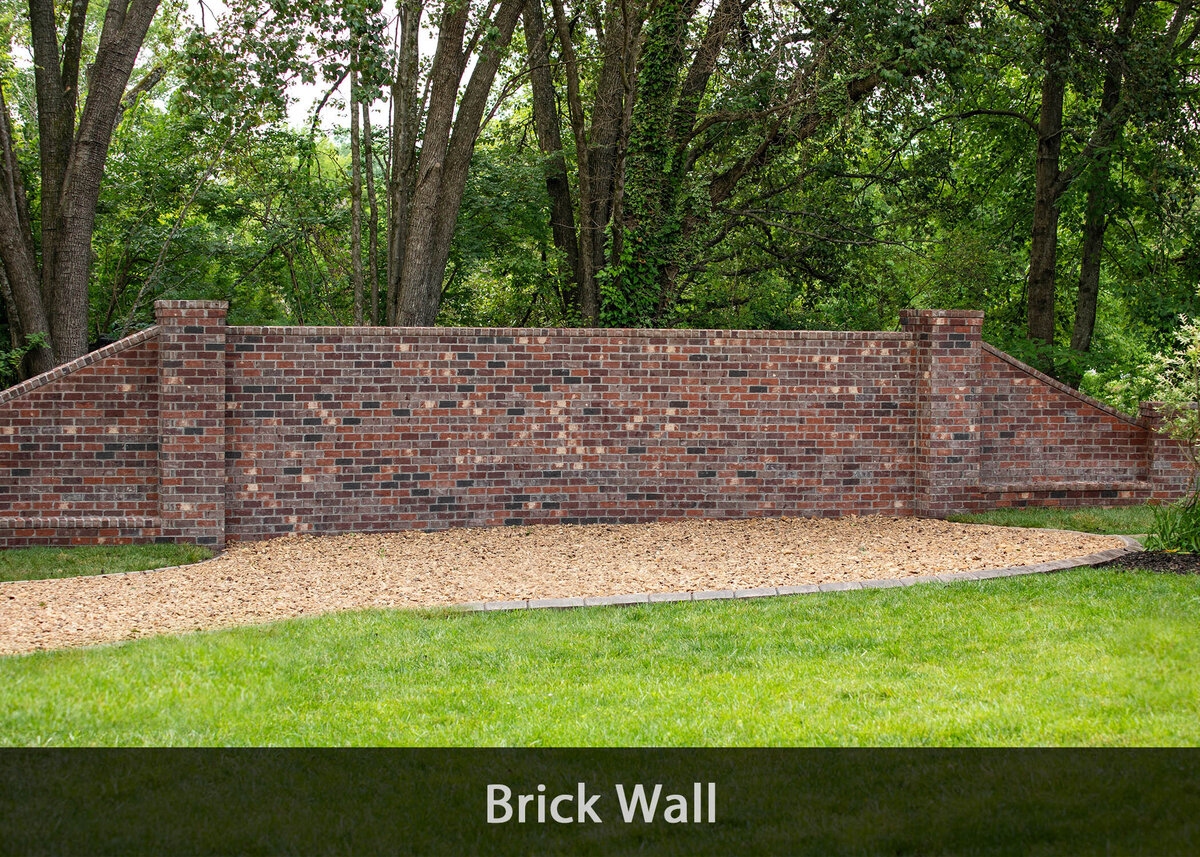 Brick Wall Label