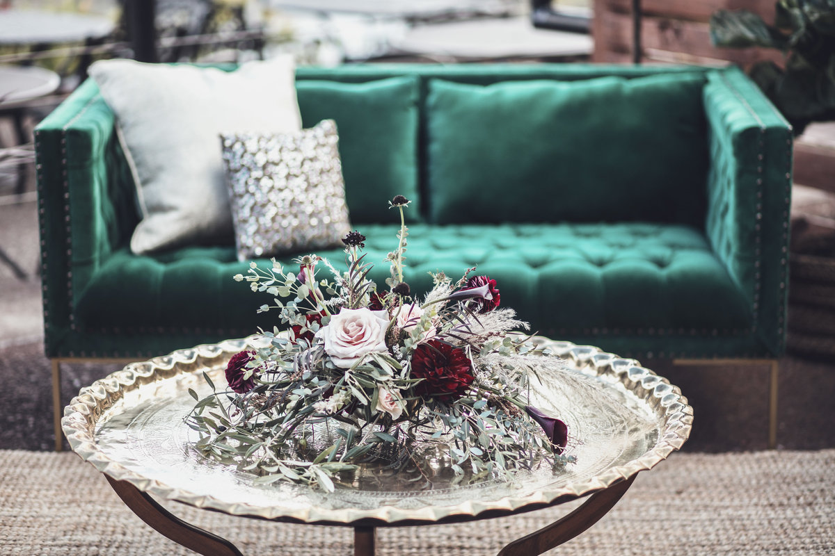 Boho Lounge Seating - Fall Wedding - Rochester NY - Verve EVent Co (3)