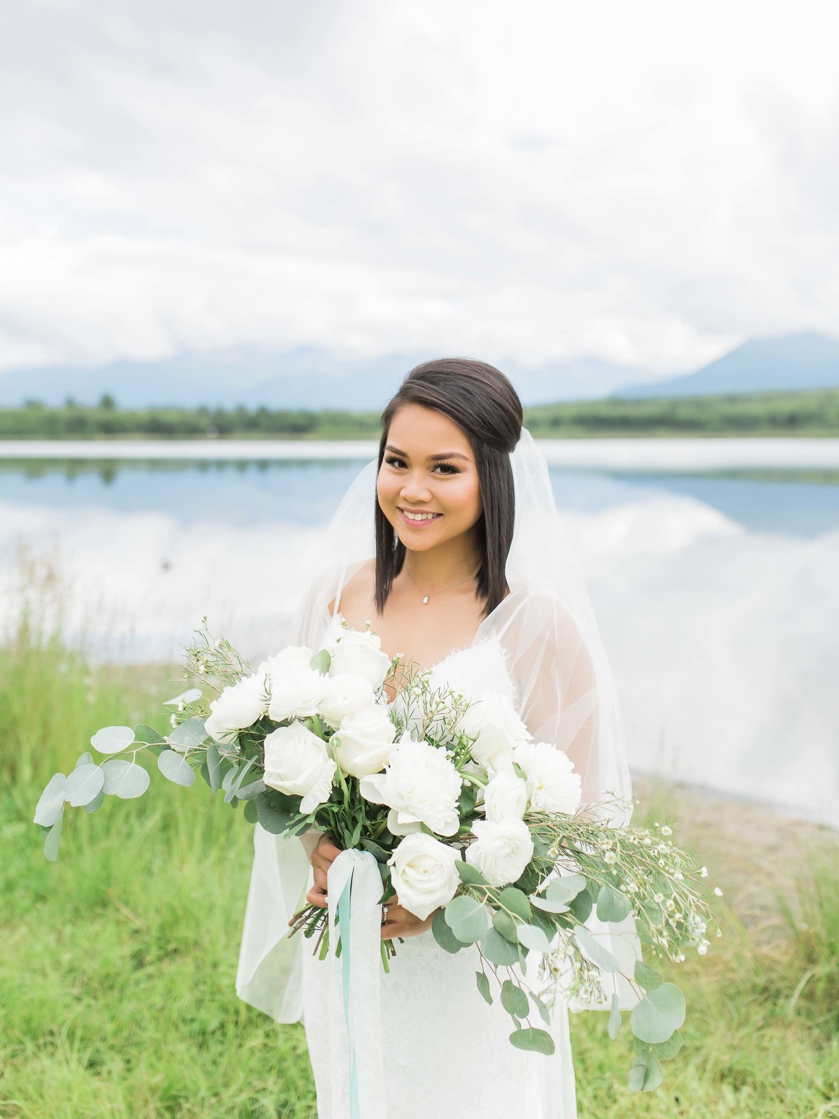 Zhelly & Daniel Wedding - Otter Lake- Alaska-9