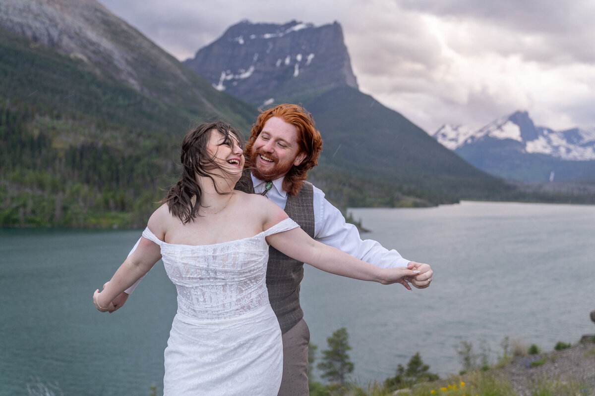 Glacier National Park Wedding summer  (36)