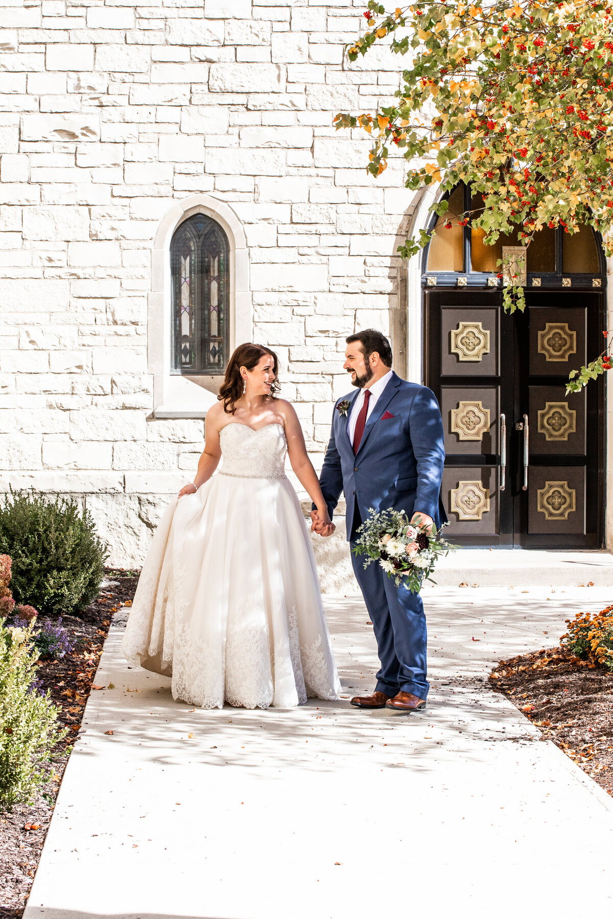 Cathedral of Immaculate Conception Fort Wayne Indiana Wedding Photography-122