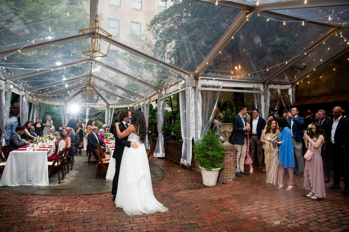 Morris House Wedding photography reception