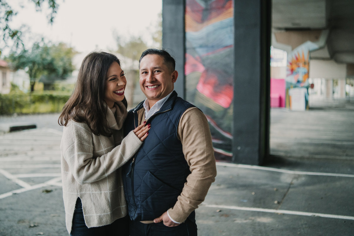 holiday couple family portrait photo session in downtown San Antonio by Expose The Heart