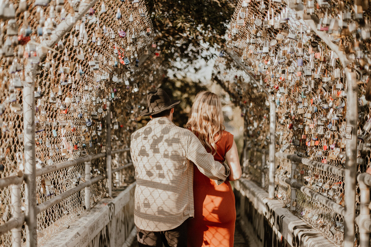 Romantic Engagement Shoot - Buffalo Bayou Park, Houston Texas-70