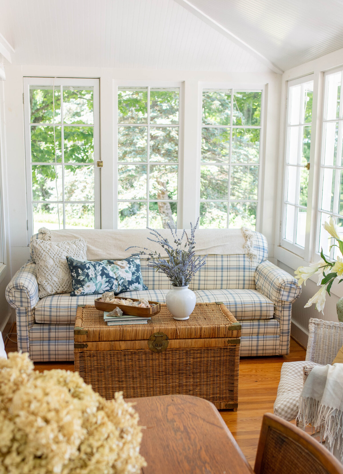 The Ferguson Cottage Living Room Sun Room-14