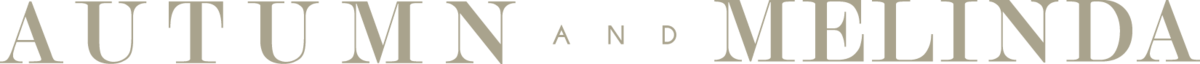 Autumn and Melinda - Horizontal Logo