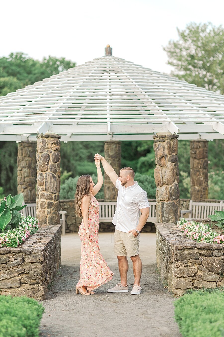 norfolk botanical gardens engagement session_3247