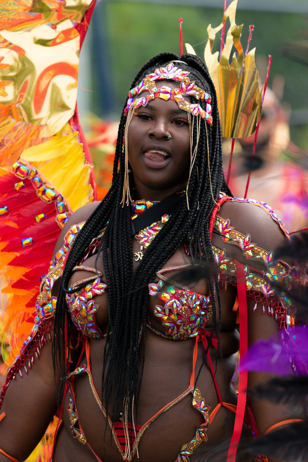 Photos of Masqueraders from Toronto Carnival 2023 - Sunlime Mas Band - Medium Band of The Year 2023-237