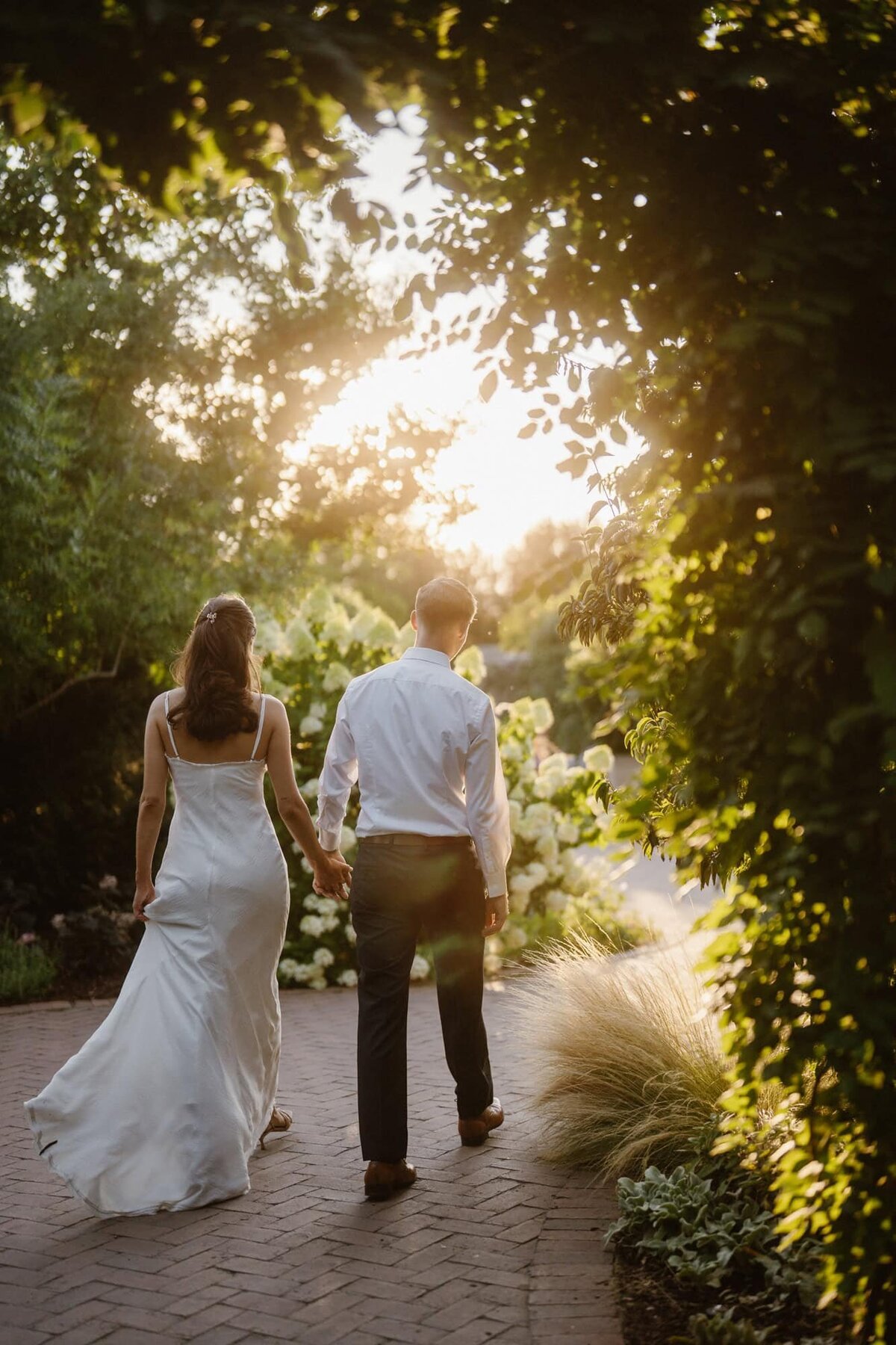 Romantic photos at Denver Botanic Gardens