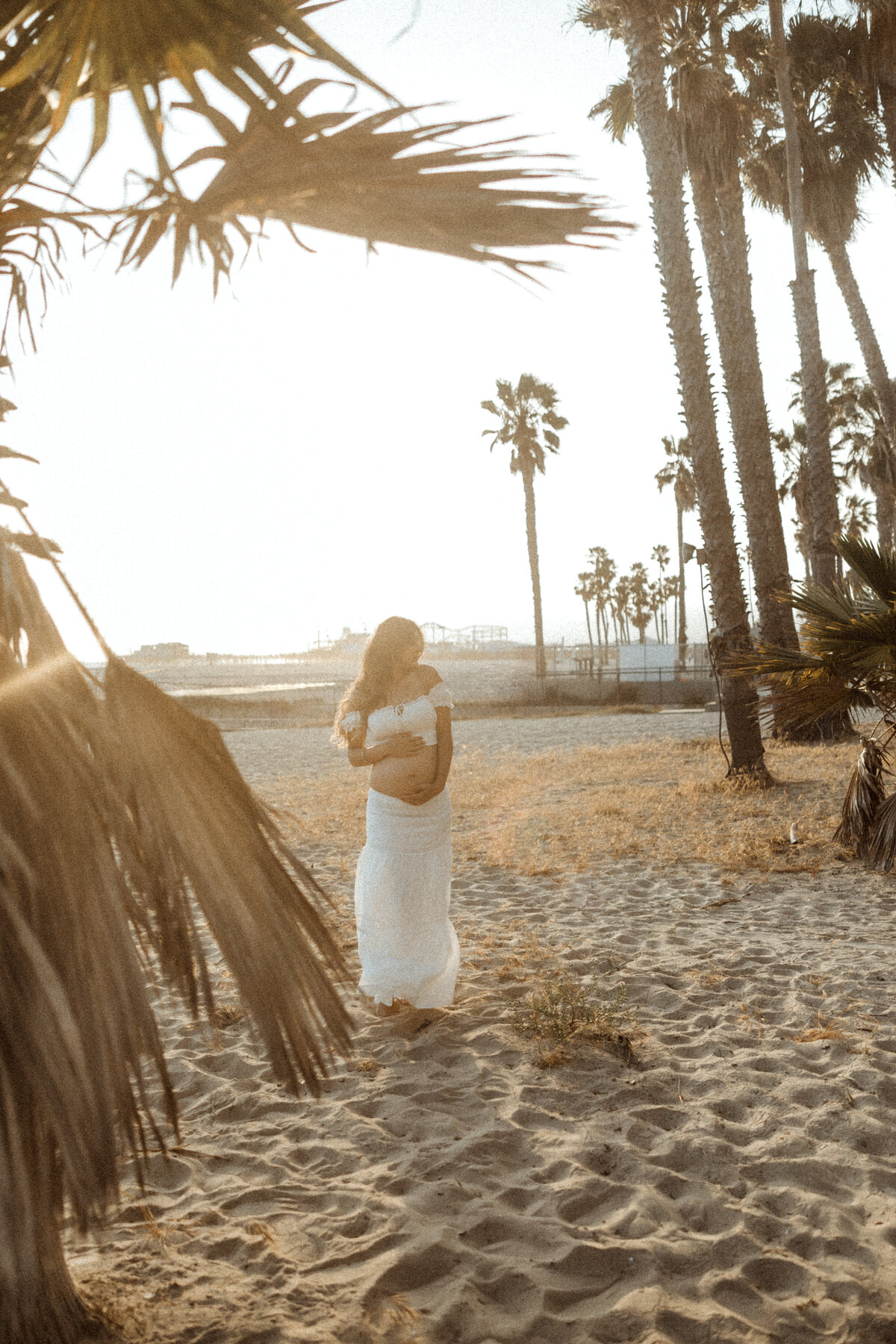 Santa Monica Beach Maternity Photography 27