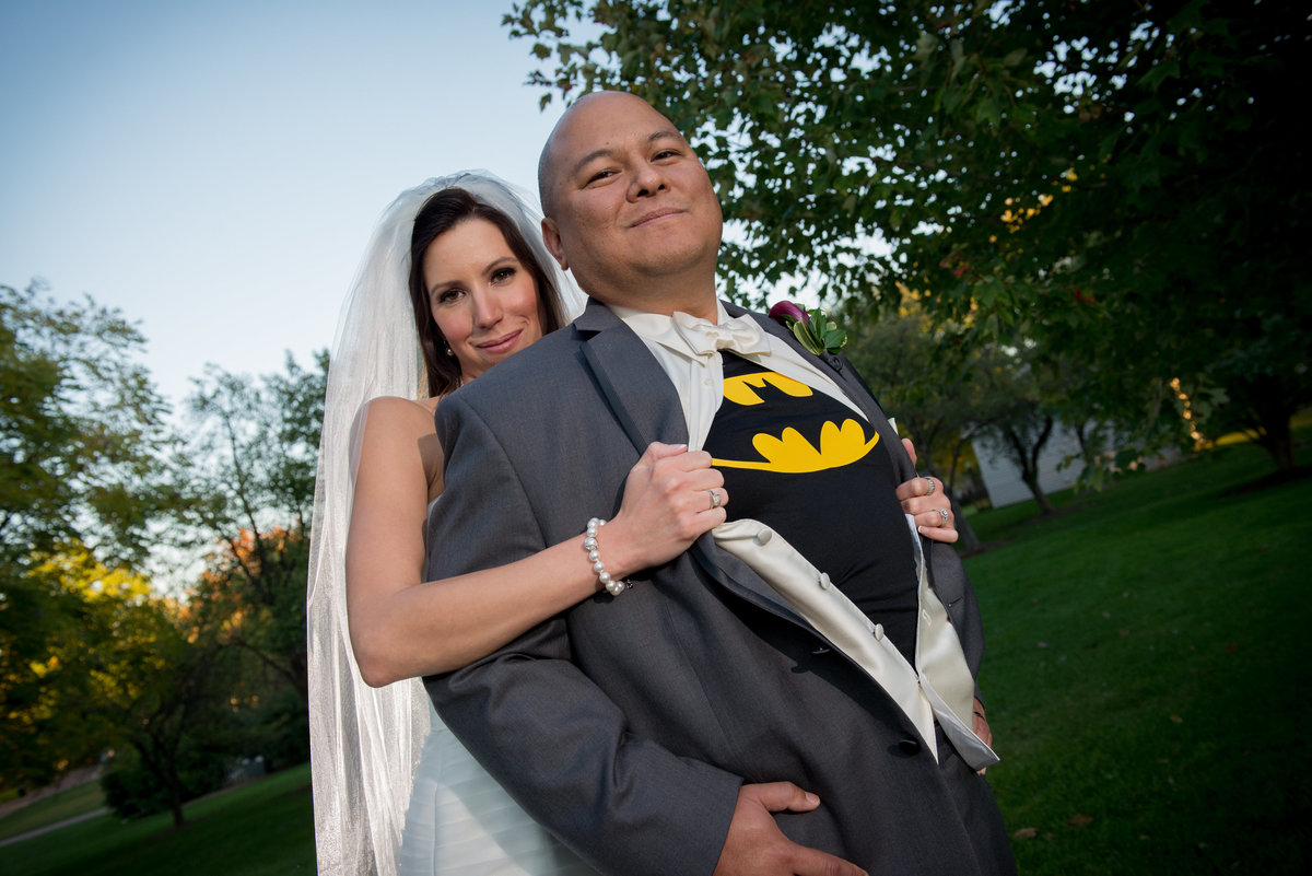 Batman super hero groom