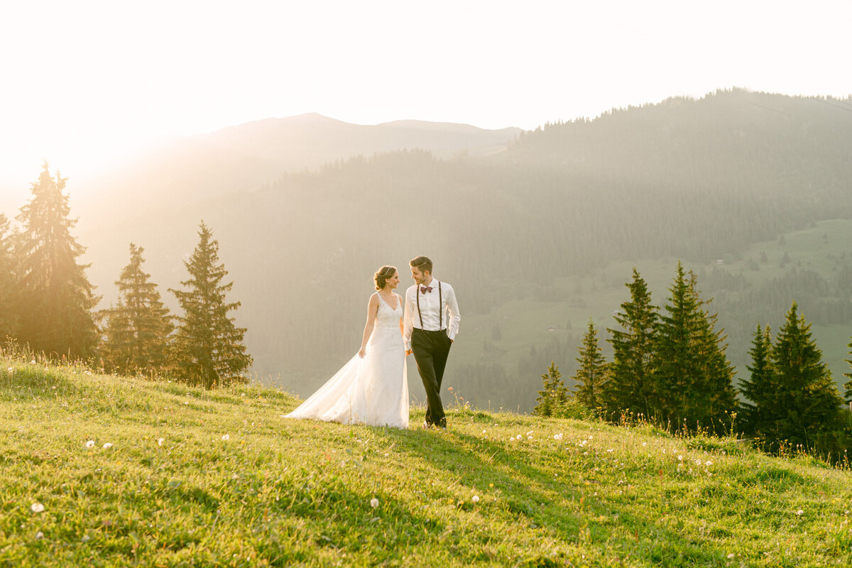 Hochzeit in Zweisimmen, heiraten im Berner Oberland
