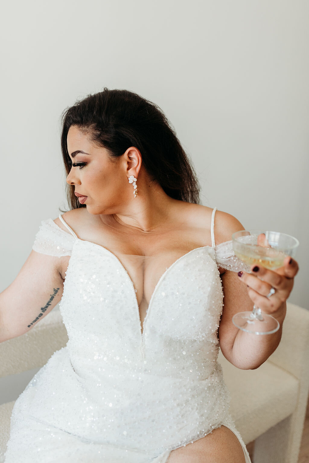 Plus Size Fitted Wedding Dress