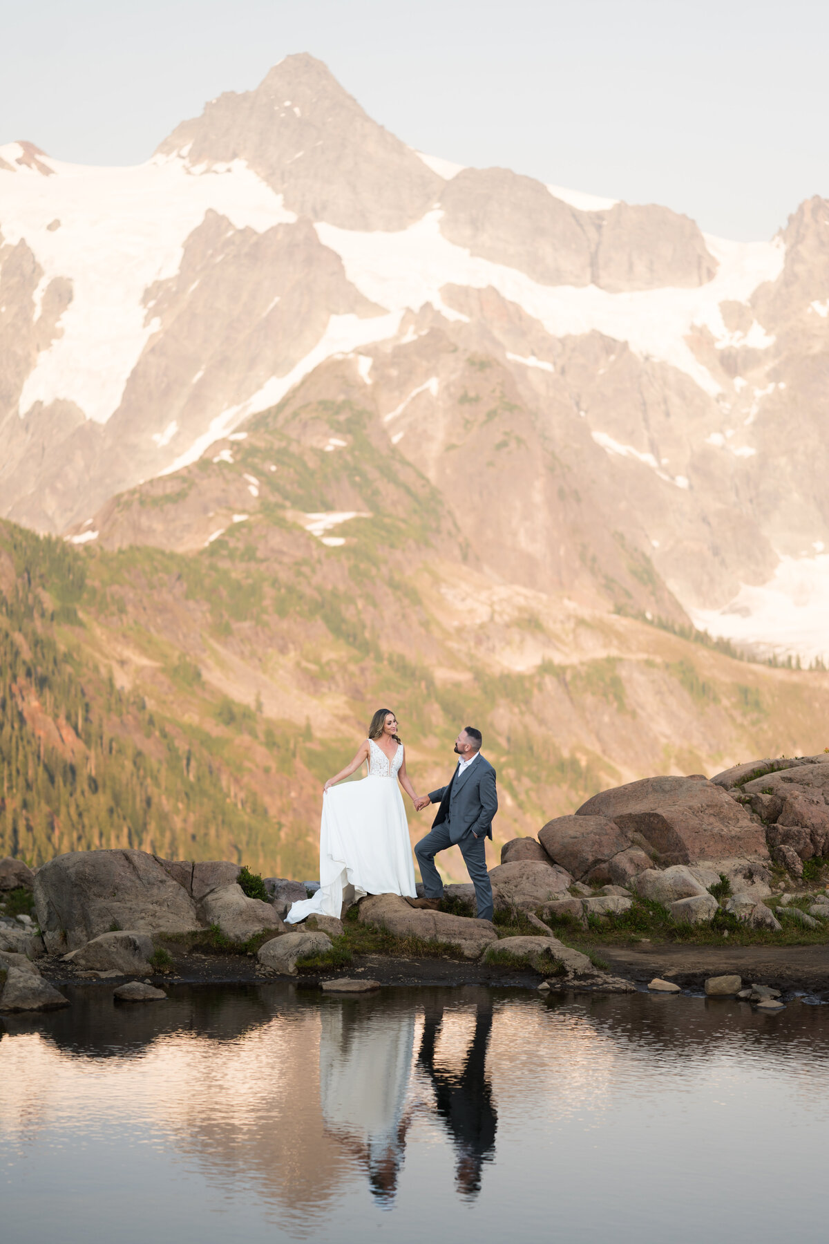 North Cascades National Park Elopement and Wedding Photographer