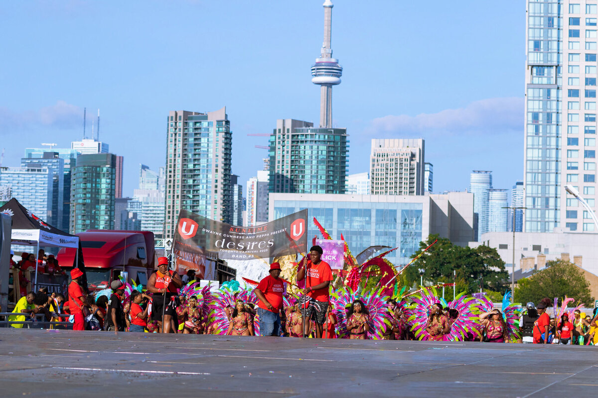 Photos of Masqueraders from Toronto Carnival 2023 - Sunlime Mas Band - Medium Band of The Year 2023-077