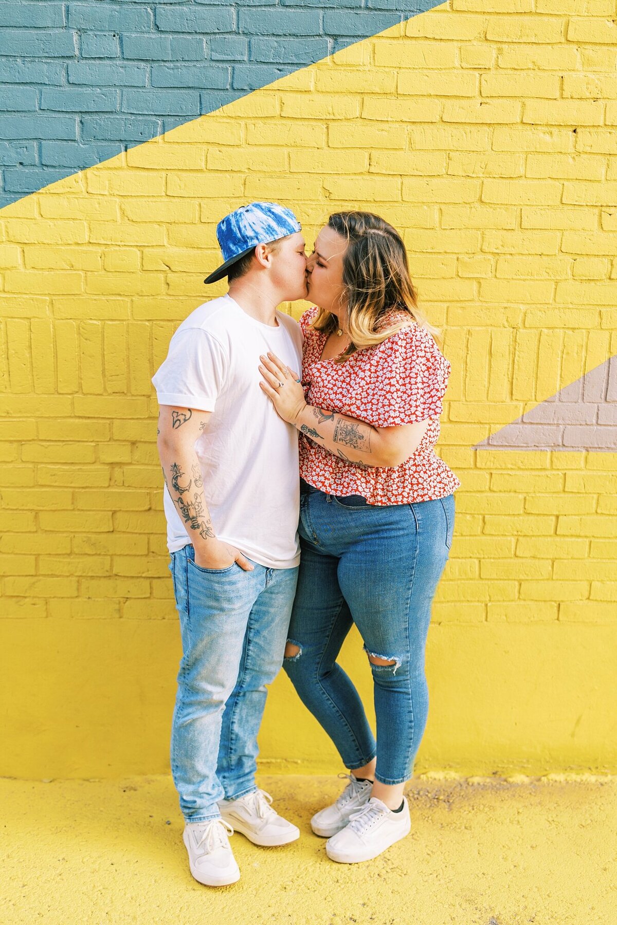 Artsy-Mural-Colorful-Downtown-Maine-Engagement-Photography_0017