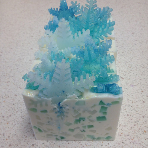 hybrid snowflake soap