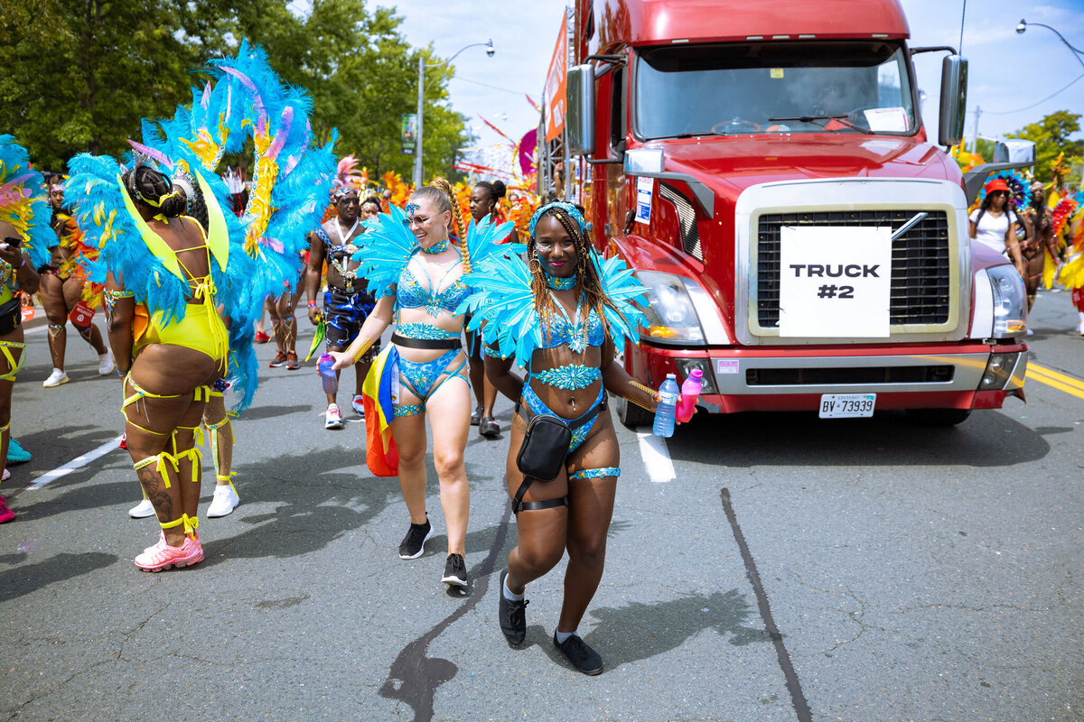 Photos of Masqueraders from Toronto Carnival 2023 - Sunlime Mas Band - Medium Band of The Year 2023-103