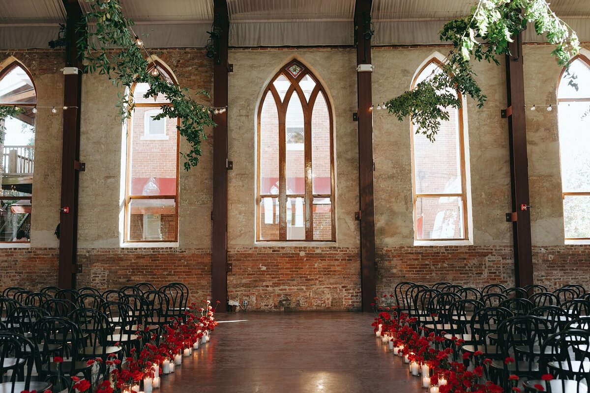 Jordan and Ian Romantic Red Rock and Roll Wedding Brooklyn Arts Center_0038