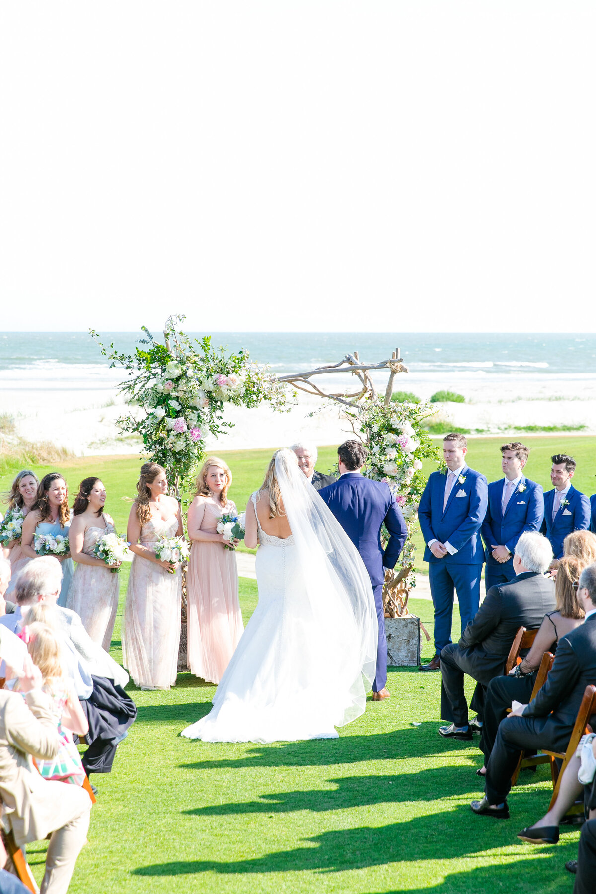 Ceremony at Kiawah Island wedding