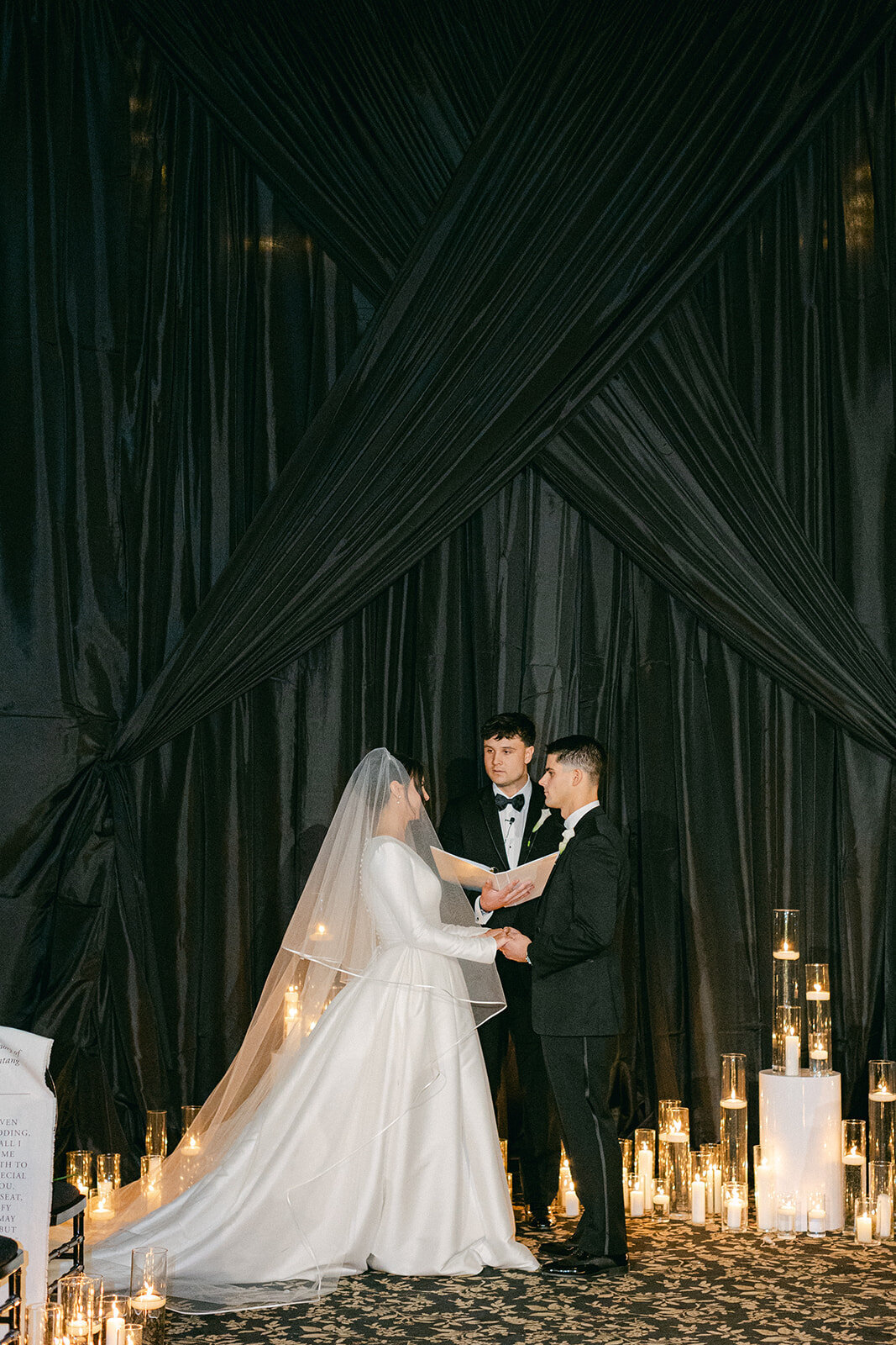 Romantic wedding reception at The Pennsylvanian, iconic Pittsburgh wedding venue