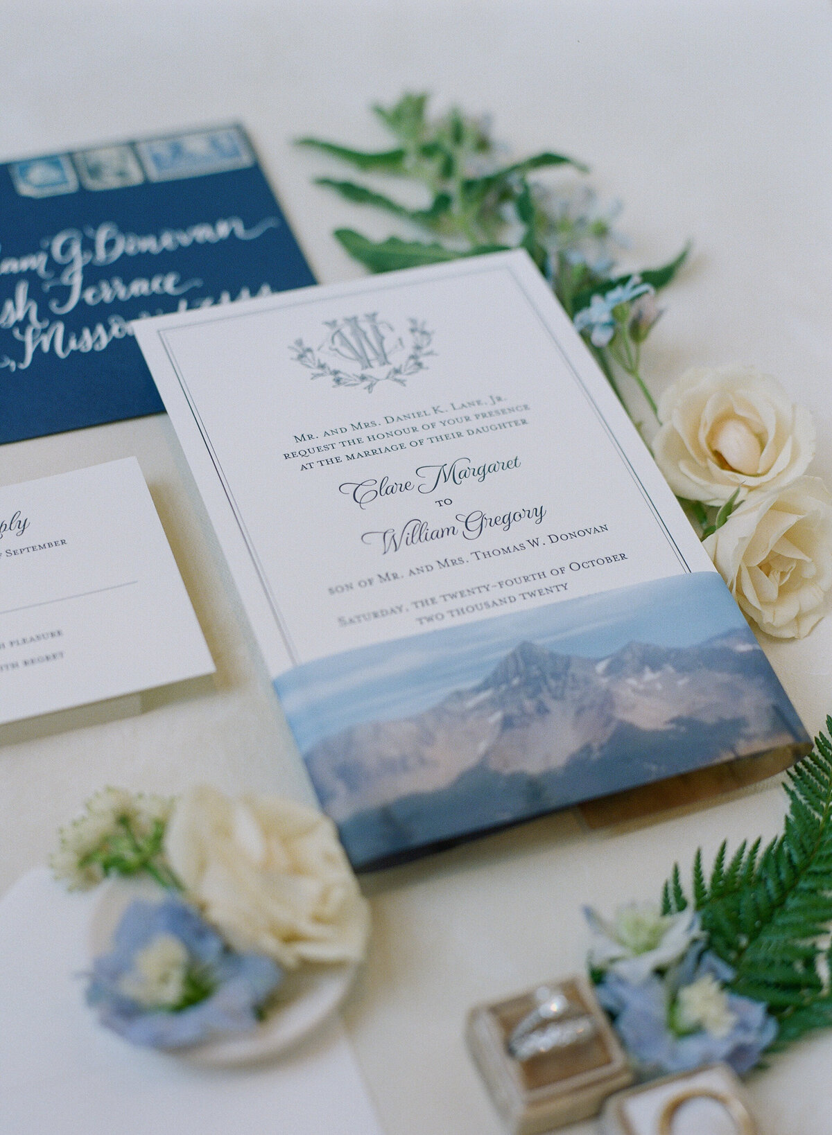 luxury destination wedding invitations