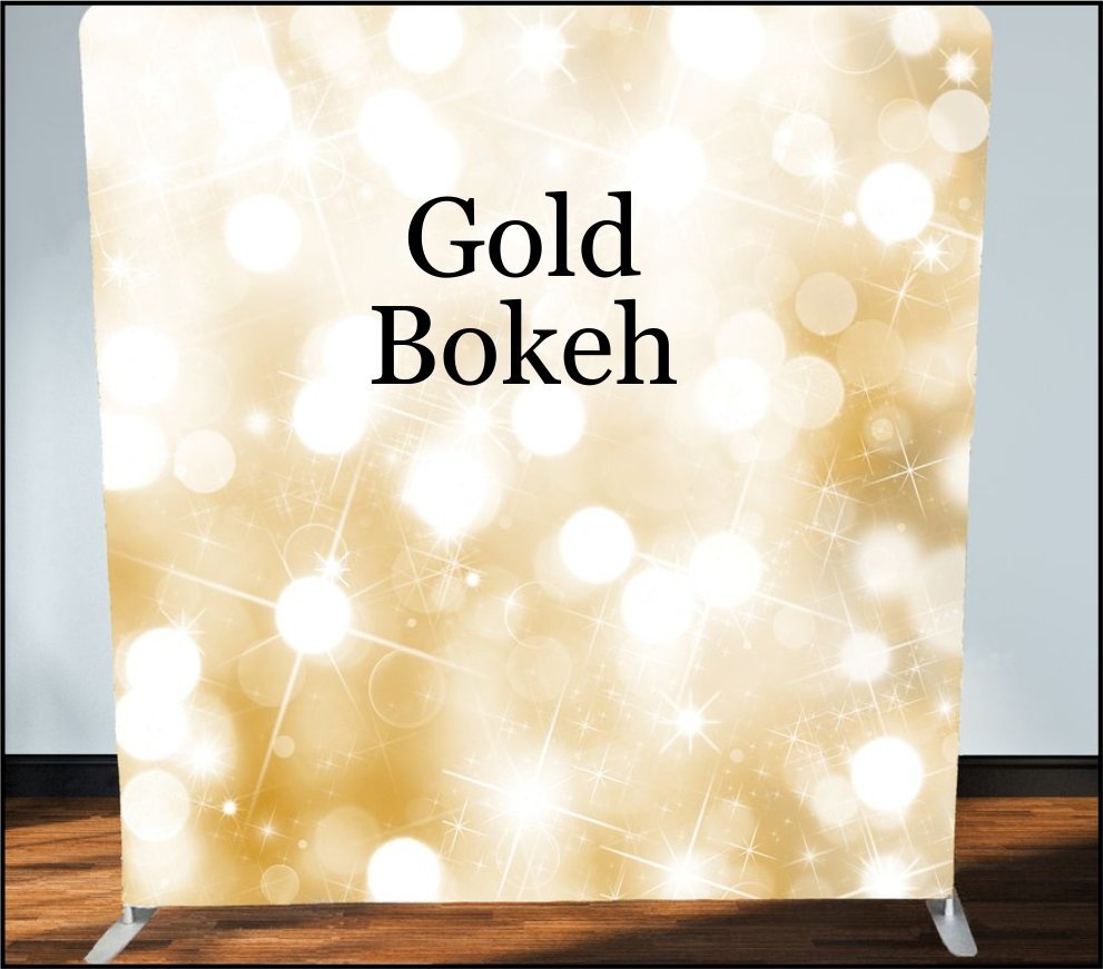 gold bokeh