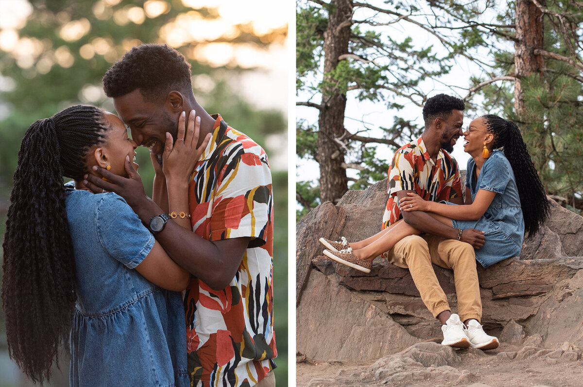 lookout mountain, colorado engagement photography