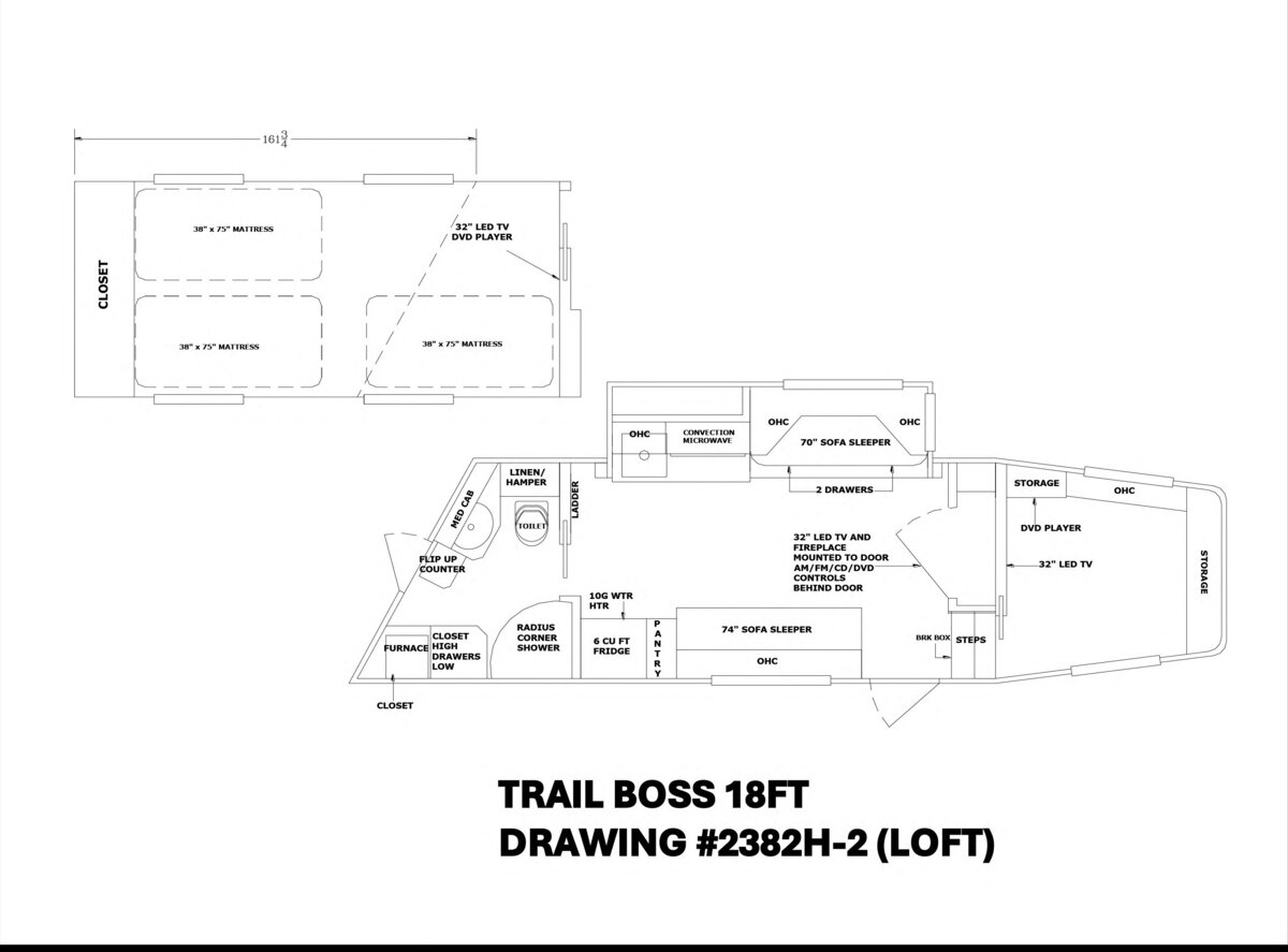 18ft 2382H-1 LOFT