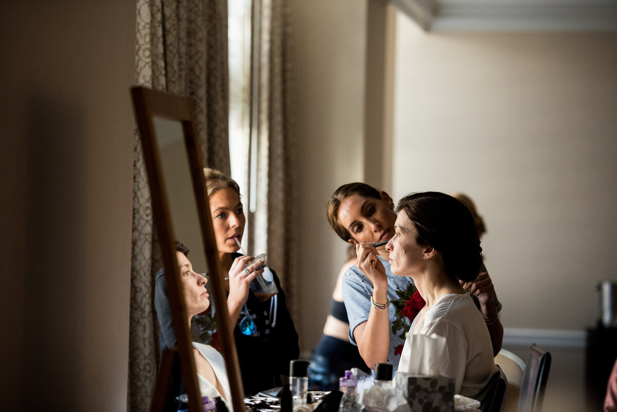 Union League Wedding Photography prep