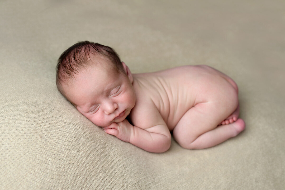 Newborn baby boy session