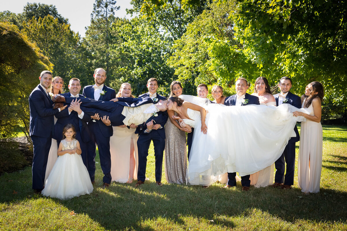 bridal-party-carrying-bride-groom-nj-marlboro