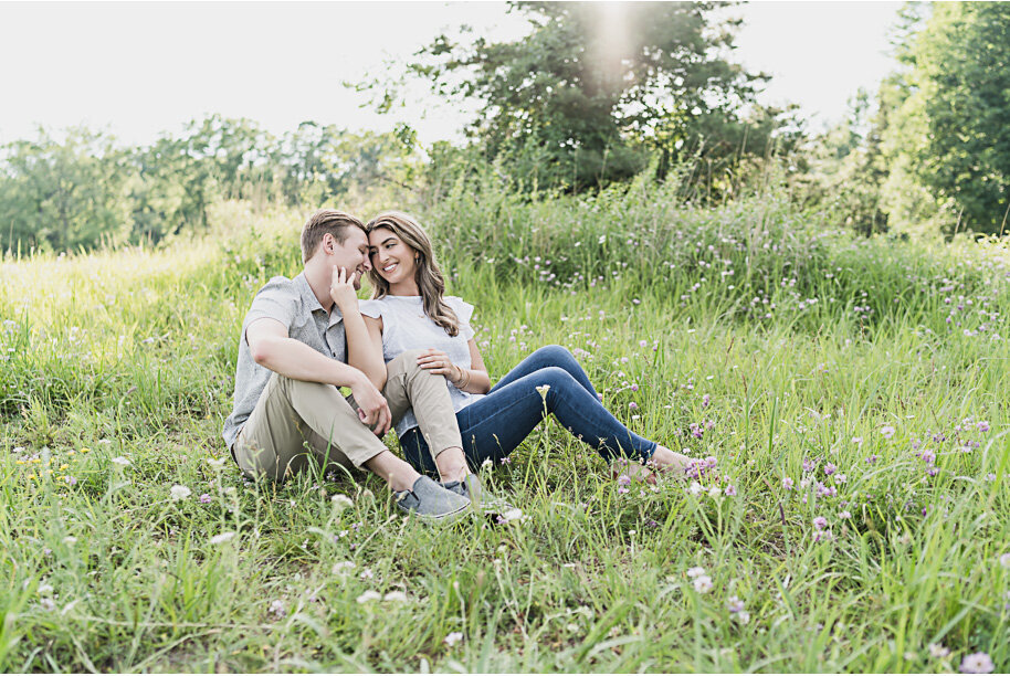 Summer Stony Creek Engagement Session at the Beach in Washington Michigan provided by Kari Dawson top-rated Metro Detroit Wedding Photographer and her team-6