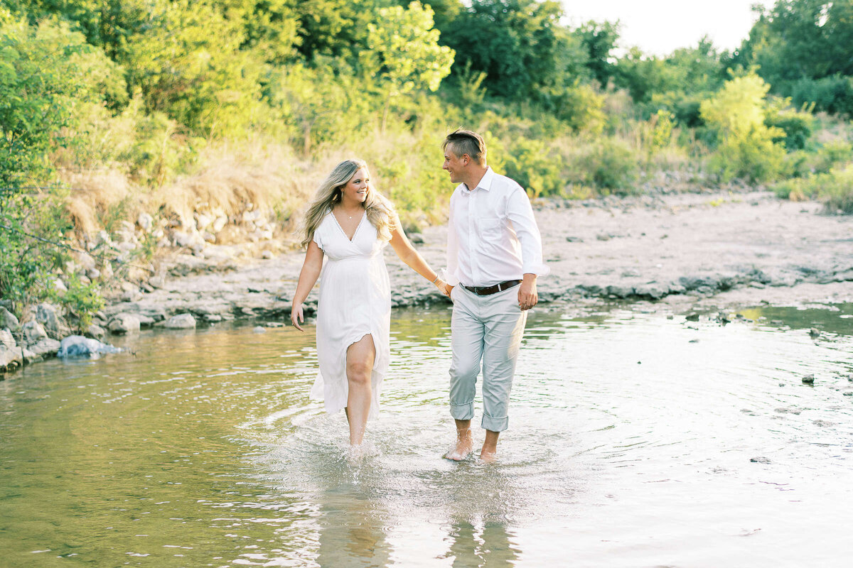 19 Romantic Dallas Engagement Session Kate Panza North Texas Wedding Photography