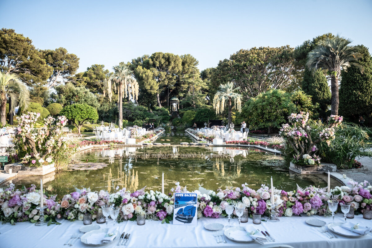 Wedding at Villa Ephrussi by Alejandra Poupel Top Wedding Planner in France 27