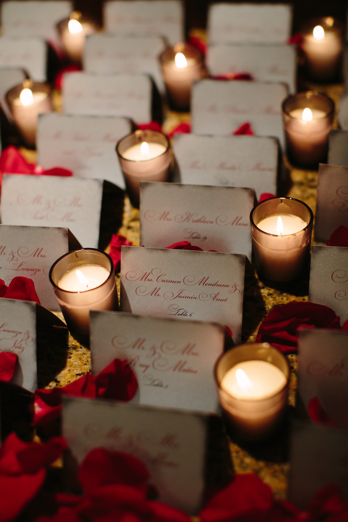 wedding the venetian red black silver 8